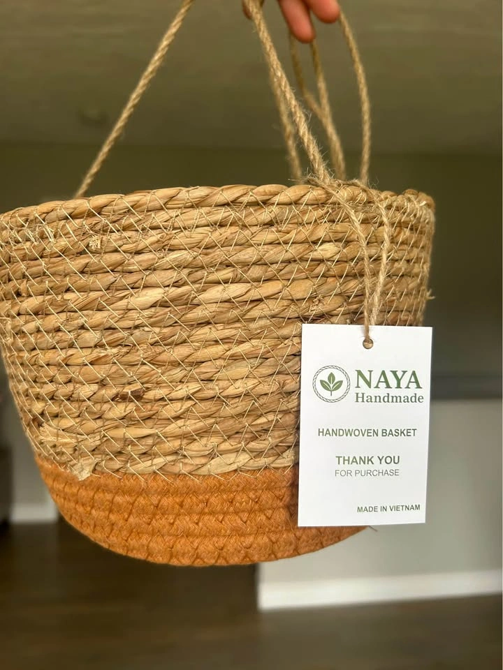 Naya Handmade Handwoven Hanging Baskets - photo 2