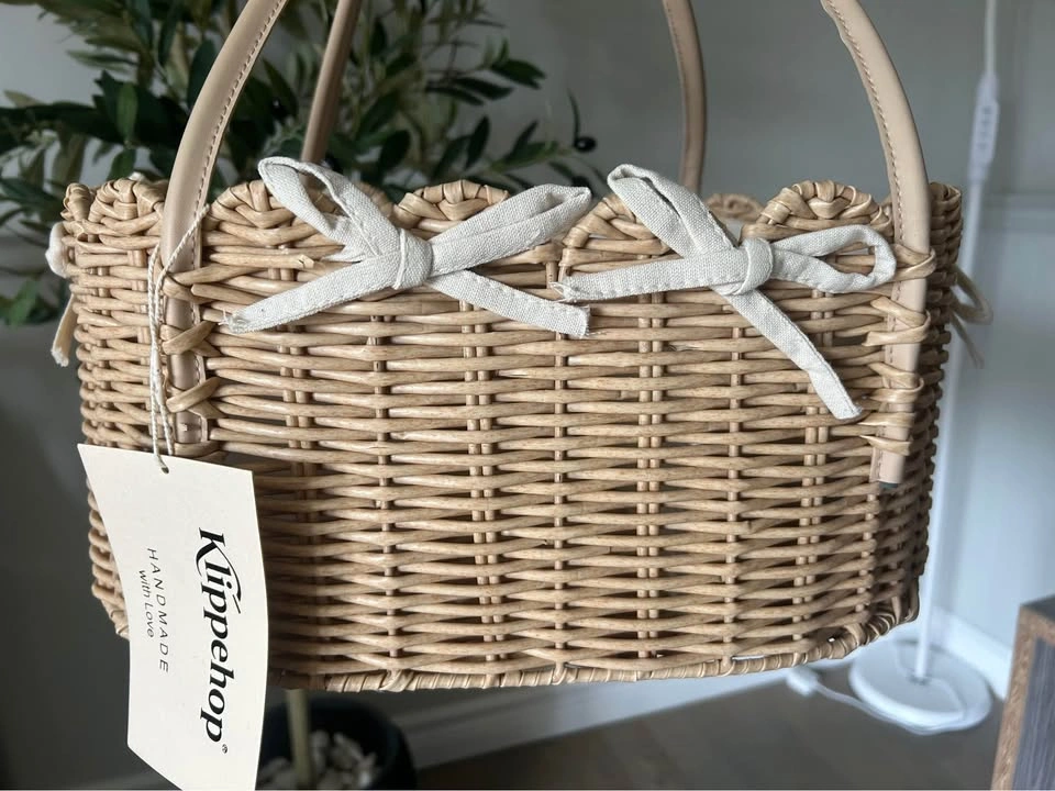 Klippehop Wicker Diaper Caddy - photo 4
