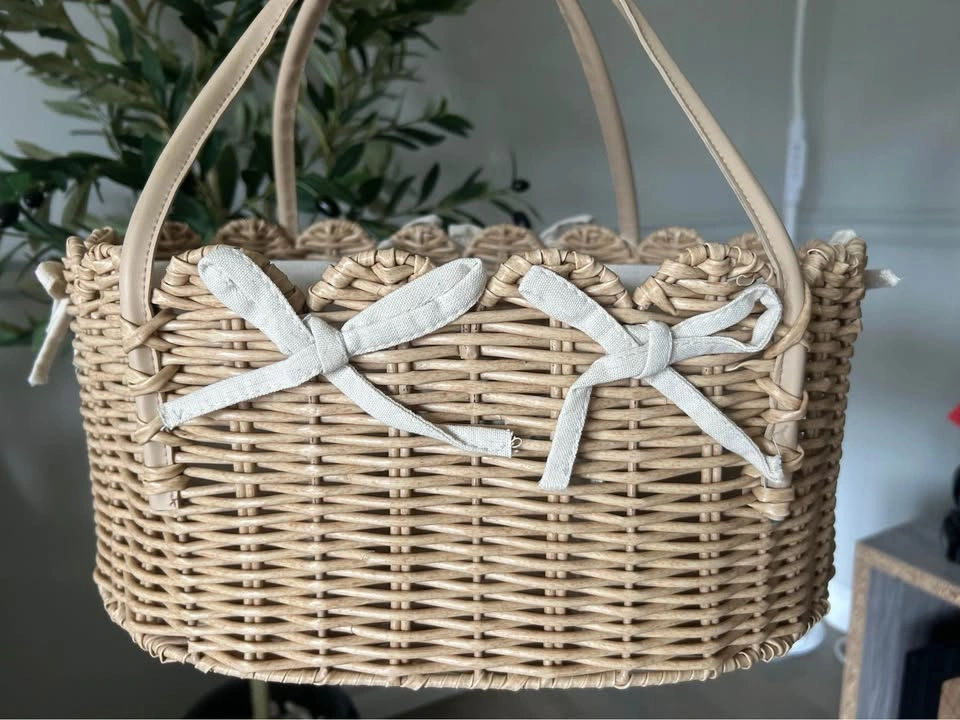 Klippehop Wicker Diaper Caddy - photo 5