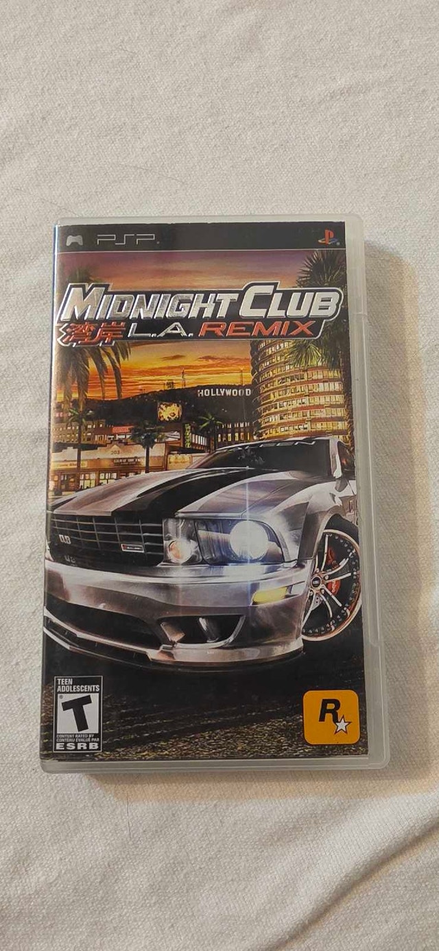 Midnight Club L.A. Remix (Sony Playstation Portable, PSP, 2008)