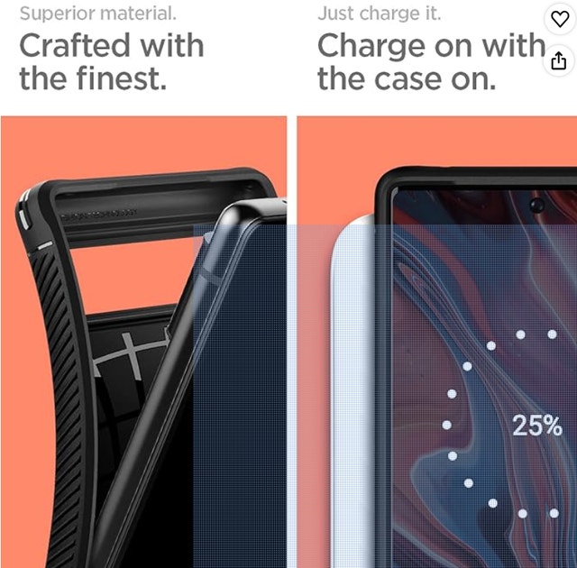 Spigen Rugged Armor Case for Google Pixel 6 - photo 2