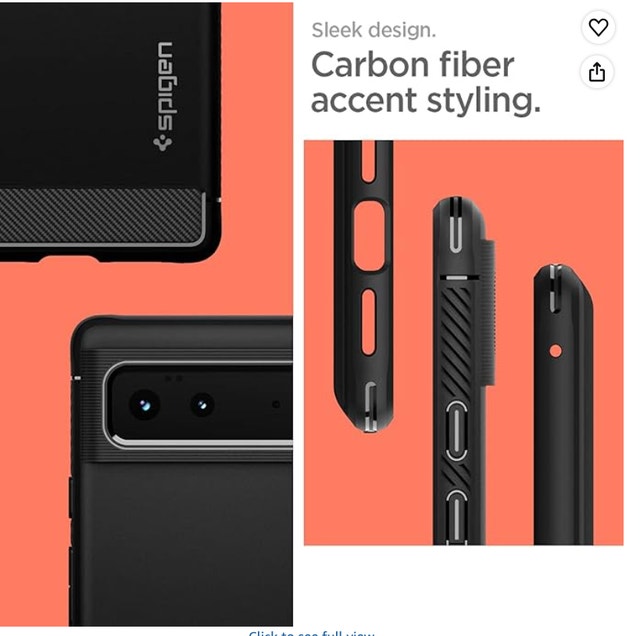 Spigen Rugged Armor Case for Google Pixel 6 - photo 3