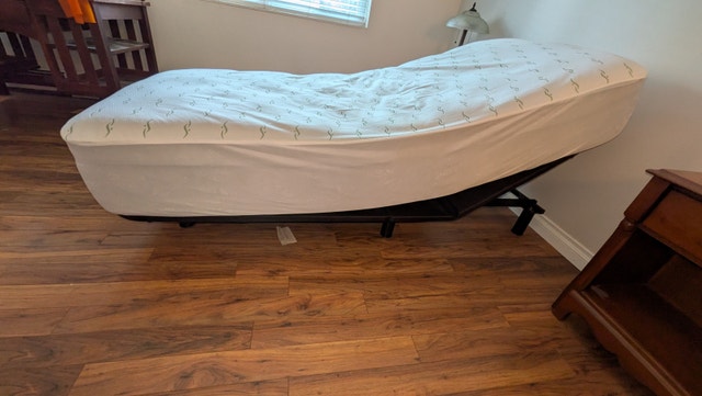 Adjustable Twin XL Bed with Mattress - photo 2