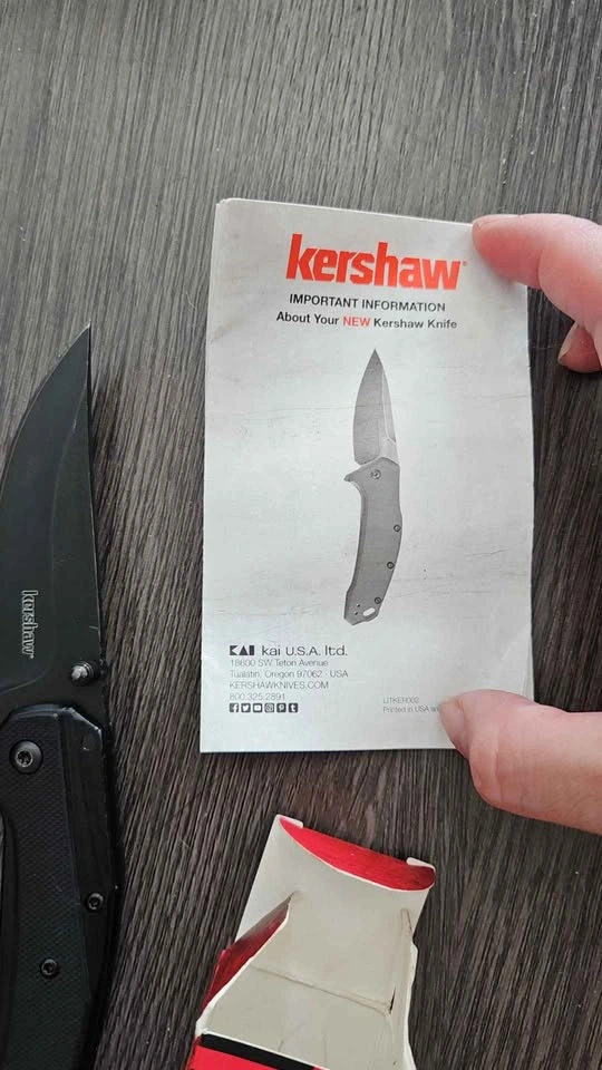 Kershaw Boilermaker 3475 Folding Knife - photo 3