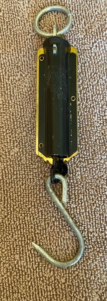 Vintage Brass Pocket Balance Scale (12kg/25lb) - photo 2