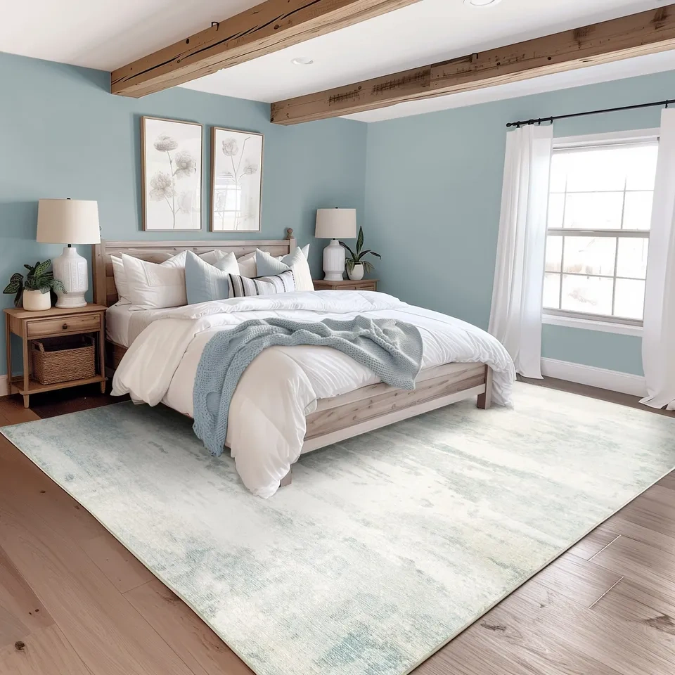 9' x 12' Washable Rug & Cushioned Pad (originally $549) - photo 3