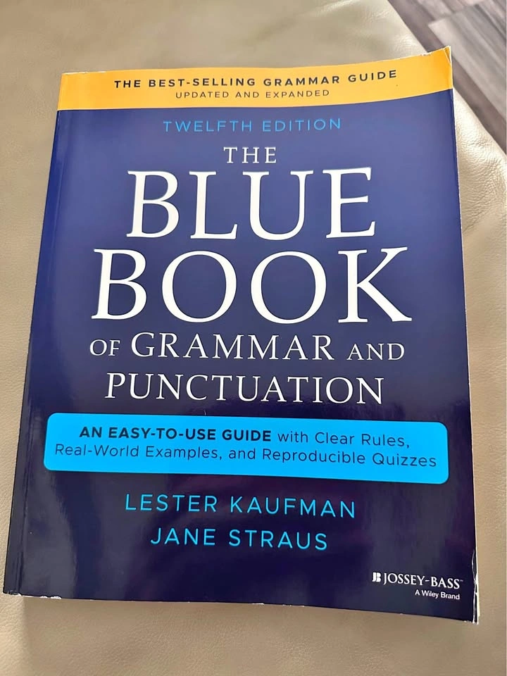 Blue Book of Grammar and Punctuation