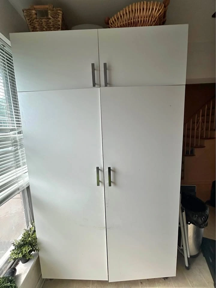 Large White IKEA Cabinet