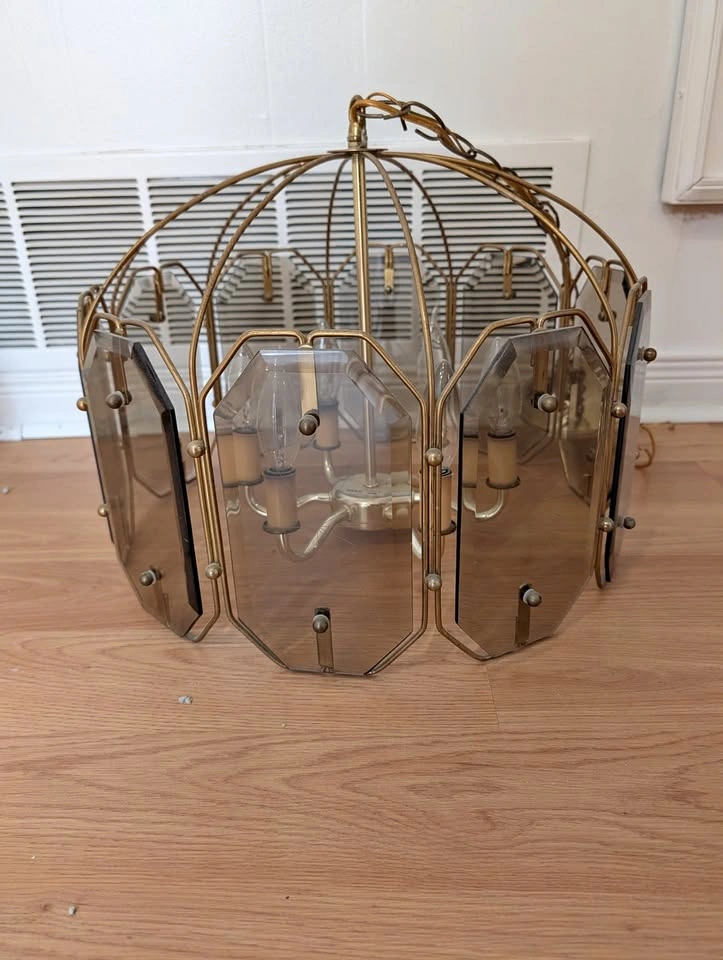 Vintage light fixtures from 1975 (3 types)