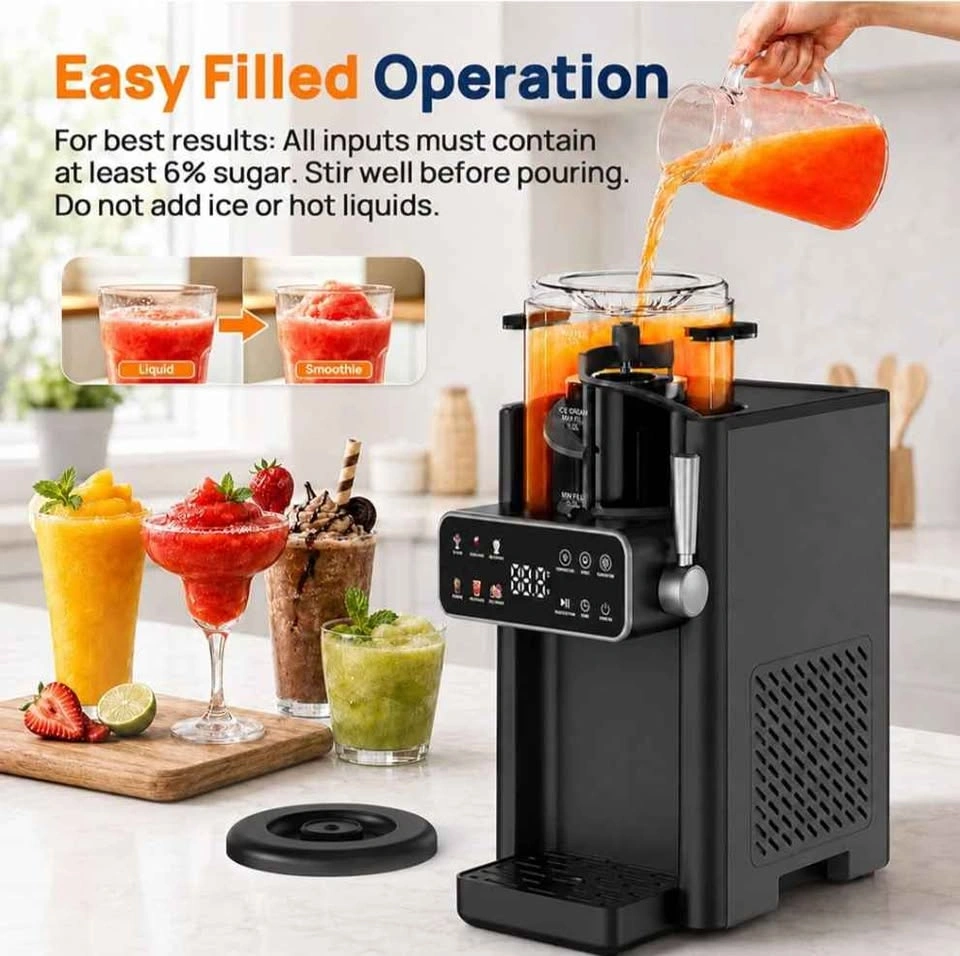 Slushie Machine Frozen Drink Maker with 6 Modes - photo 3