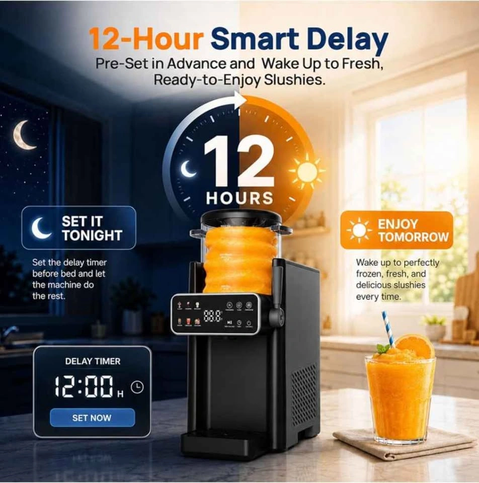 Slushie Machine Frozen Drink Maker with 6 Modes - photo 5