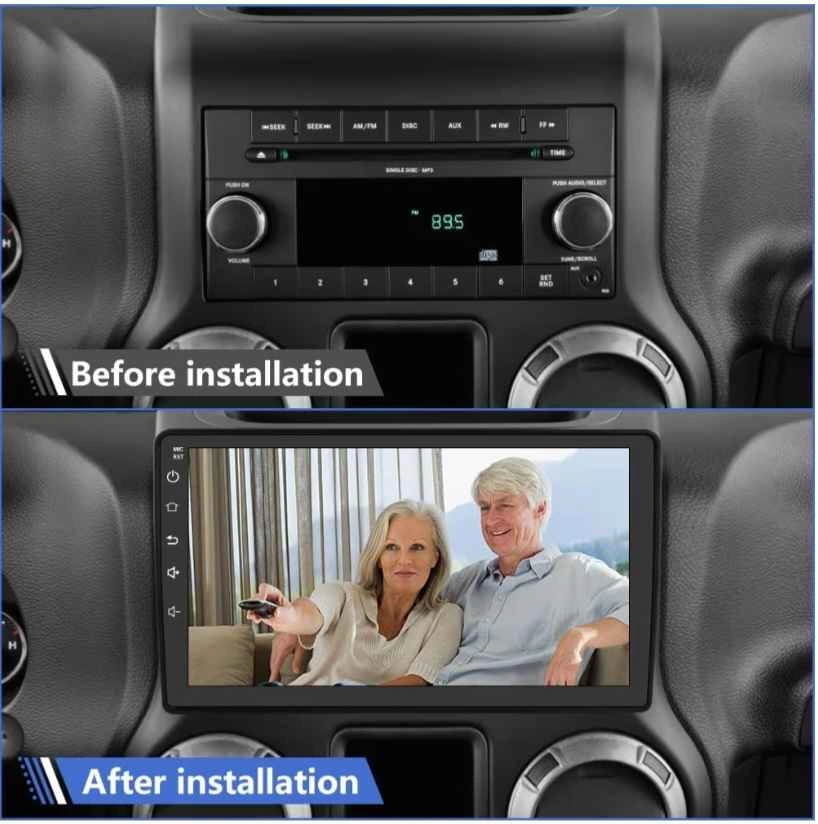 AWESAFE Car Radio Stereo Upgrade for Jeep/Dodge/Chrysler - photo 2
