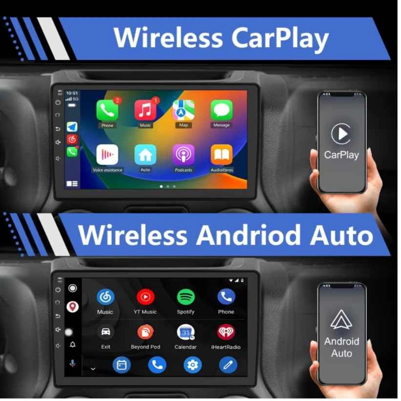 AWESAFE Car Radio Stereo Upgrade for Jeep/Dodge/Chrysler - photo 3