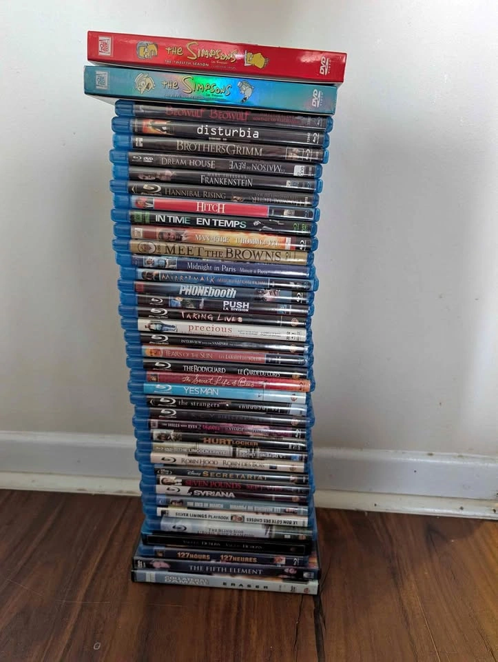 Blu-ray & DVD collection for sale