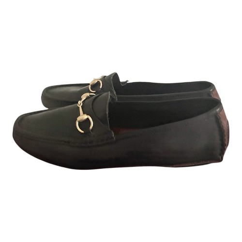 Gucci Mens Classic Leather Dress Loafers Size 11