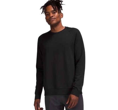 Lululemon Men’s Engineered Warmth Long Sleeve Crew Black Medium - photo 2