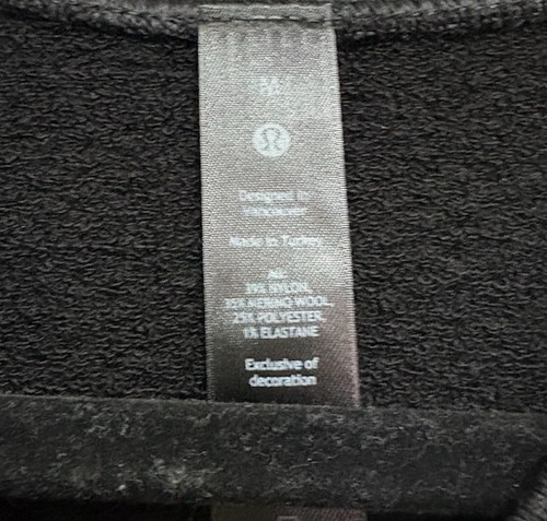 Lululemon Men’s Engineered Warmth Long Sleeve Crew Black Medium - photo 5