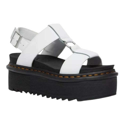 Dr. Martens FRANCIS LEATHER PLATFORM STRAP SANDALS Size 7.5