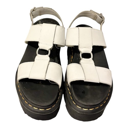 Dr. Martens FRANCIS LEATHER PLATFORM STRAP SANDALS Size 7.5 - photo 2