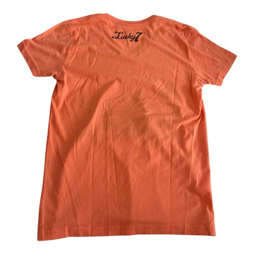Vintage Y2K Men’s Streetwear Lucky 7 Graphic Small T-shirt - photo 3