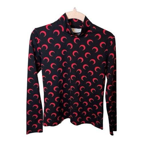 Marine Serre Recycled Moon Jersey Secondskin High Neck - photo 2
