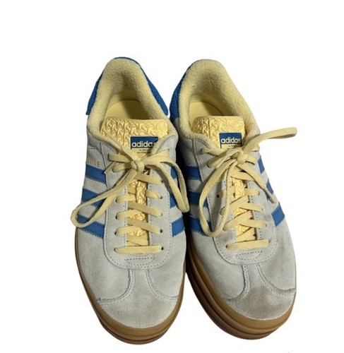Adidas Women's Gazelle Bold "Almost Blue/Yellow" Size 7.5 - photo 2