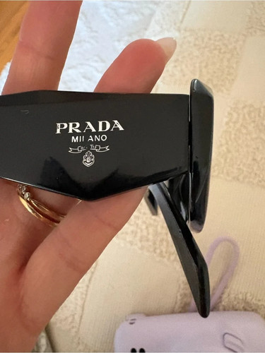 Prada PR17WS 1AB5S049 Women's Sunglasses 49 mm Black - photo 3