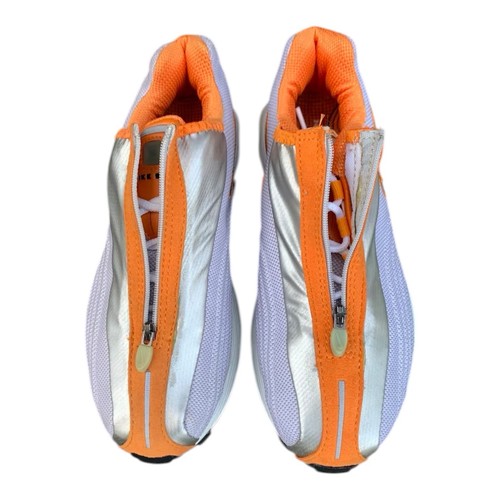 Nike Vintage Y2K Shox R4 White/ Silver / Orange Womens Size 5 - photo 2