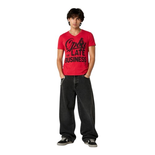 Vintage Y2K Streetwear Lucky 7 Graphic Small T-shirt