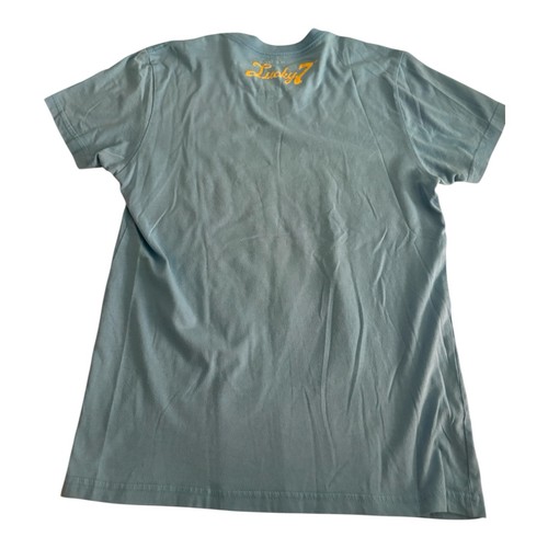 Vintage Y2K Men’s Streetwear Lucky 7 Graphic Small T-shirt - photo 3