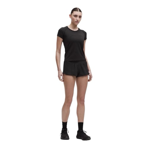 Lululemon Hotty Hot Short Low rise Lined 2.5” Black 6