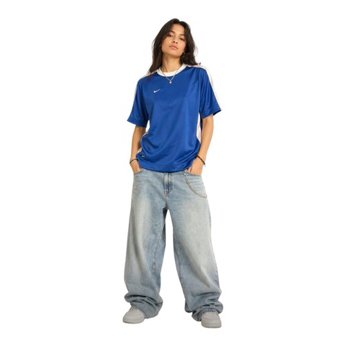 Vintage Y2K Nike Dri-FIT Blue Jersey