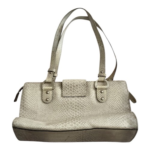 Guess Vintage Y2K Monogram Croc Skin Shoulder Bag - photo 4