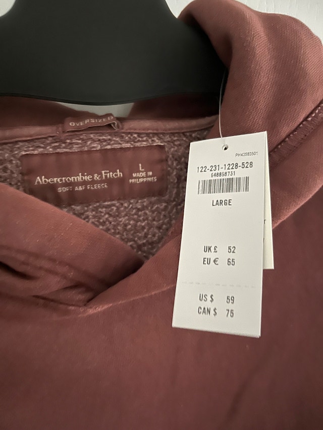 Abercrombie Super Soft Brushed Hoodies, Men’s Large - NEW!!! - photo 4