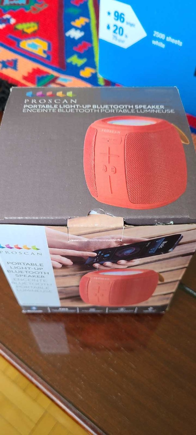 Proscan Portable Light-Up Bluetooth Speaker - photo 2