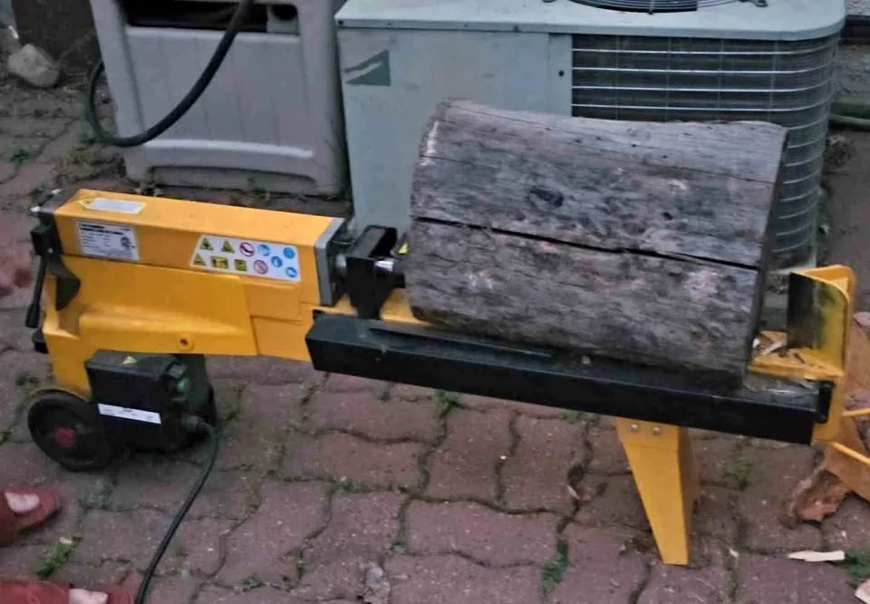Electric Log Splitter – Heavy Duty, Portable