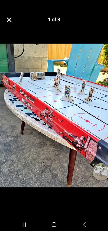 Vintage Bobby Hull Table Hockey Game