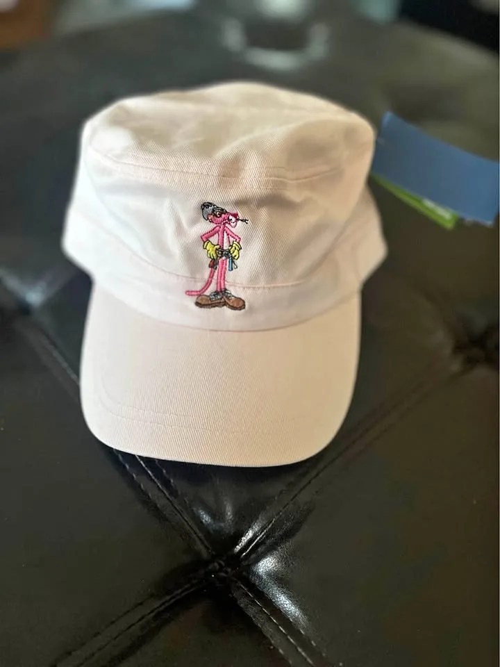 Brand New Pink Panther 5 pannel hat