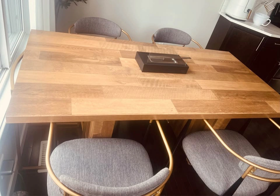 Modern Wooden Dining Table Set (with Chairs) - photo 3