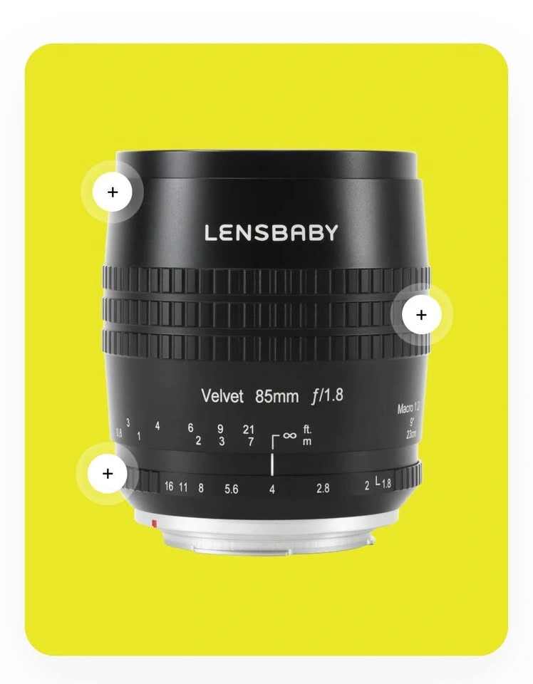 Lensbaby Velvet 85mm for Canon EF - photo 3