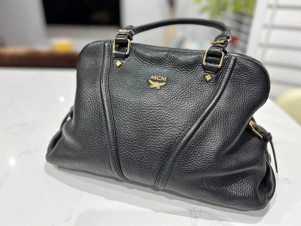 MCM leather handbag