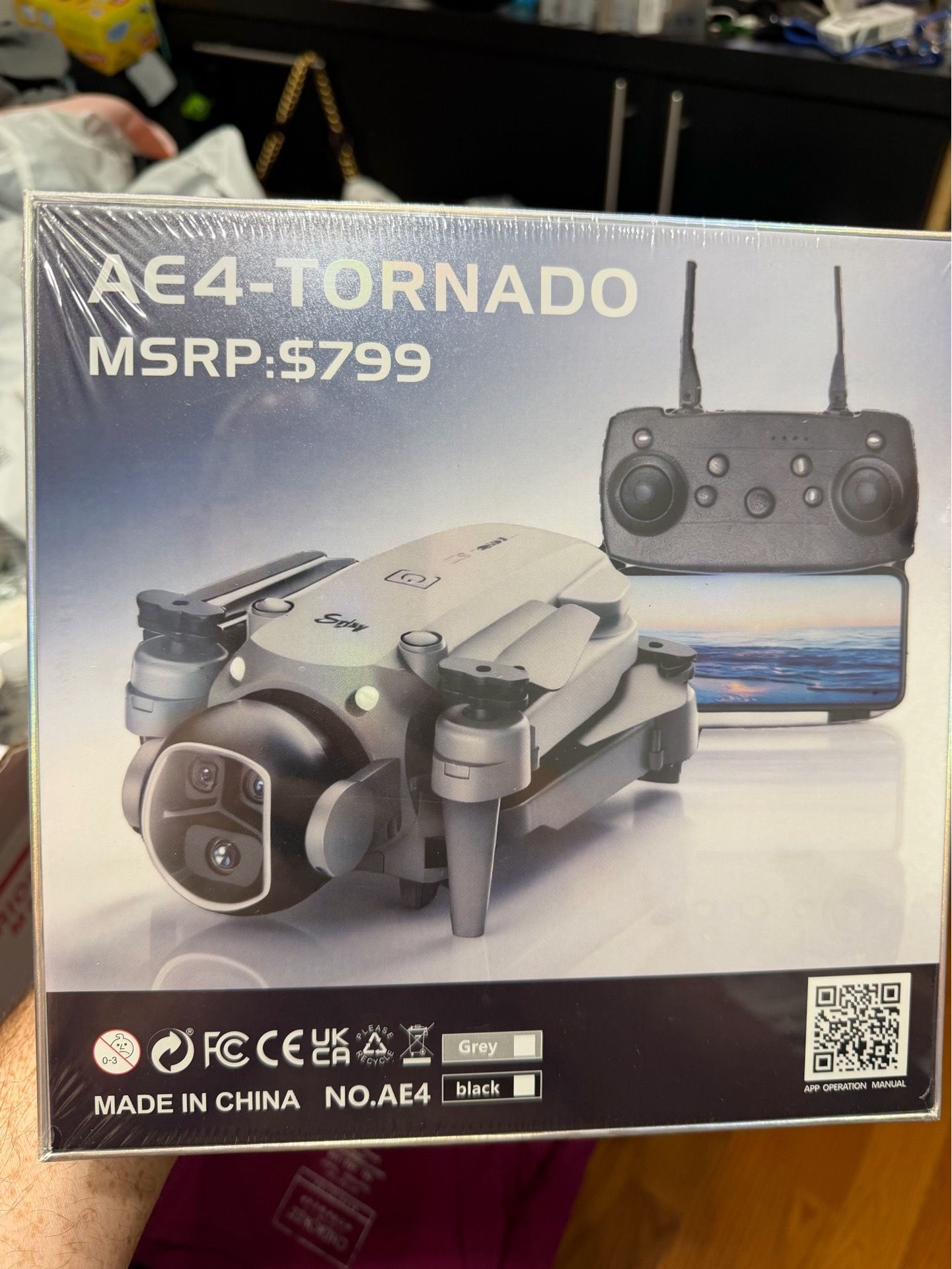 Aircraft AE4 Tornado Ready to Fly Camera Drone - photo 2