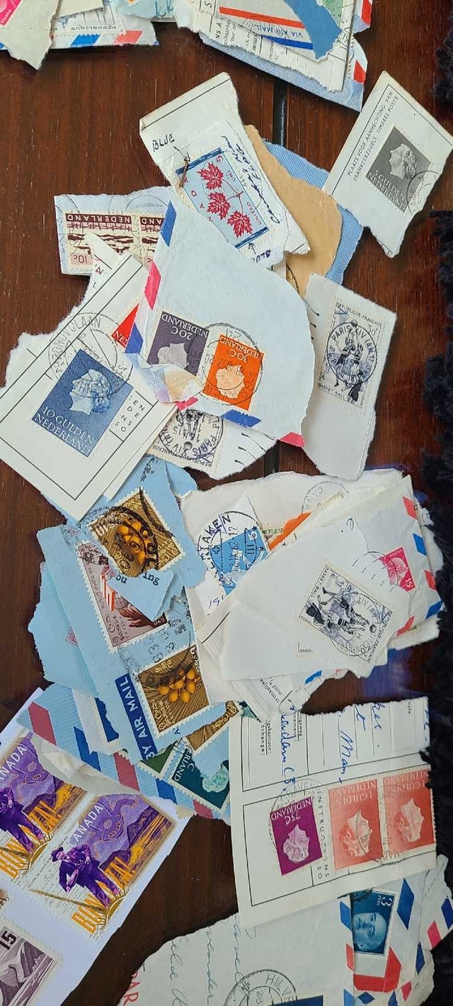 Vintage Cancelled Postage Stamp Collection - photo 3