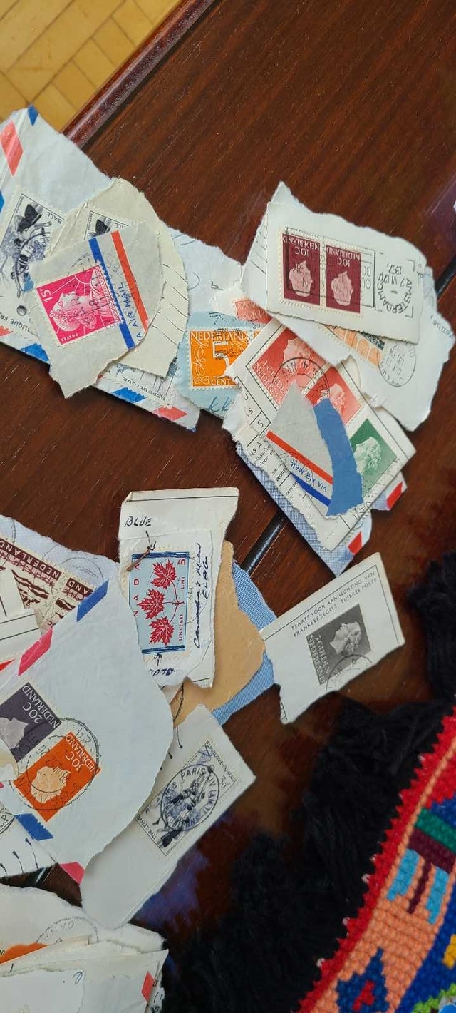 Vintage Cancelled Postage Stamp Collection - photo 4