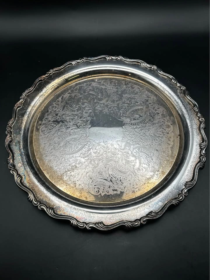 Oneida Silverplated Tray - photo 2