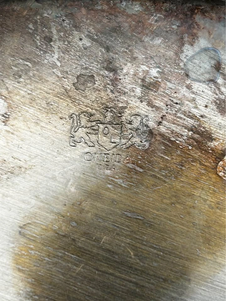Oneida Silverplated Tray - photo 5