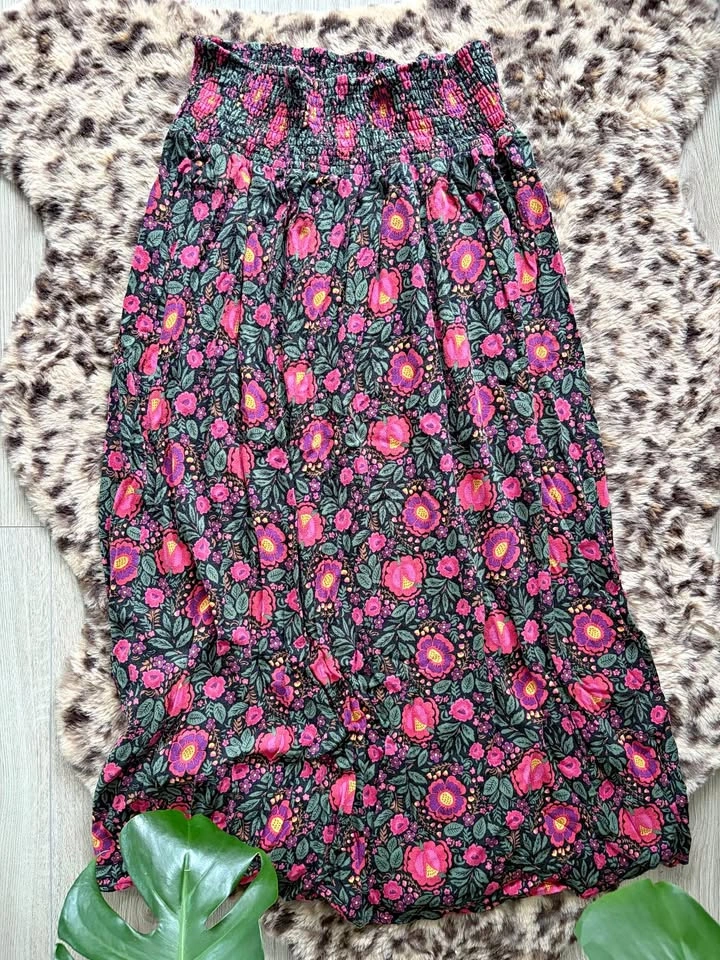 French floral dress