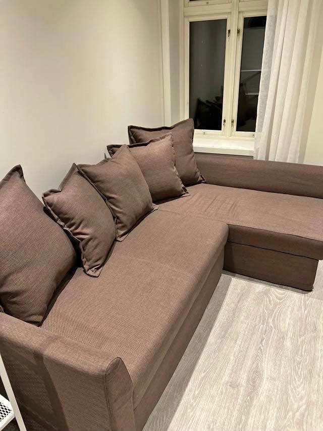 IKEA HOLMSUND Sleeper Sofa with Chaise- Free Delivery