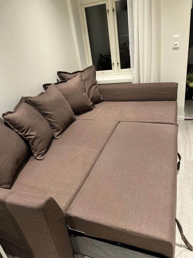 IKEA HOLMSUND Sleeper Sofa with Chaise- Free Delivery - photo 4