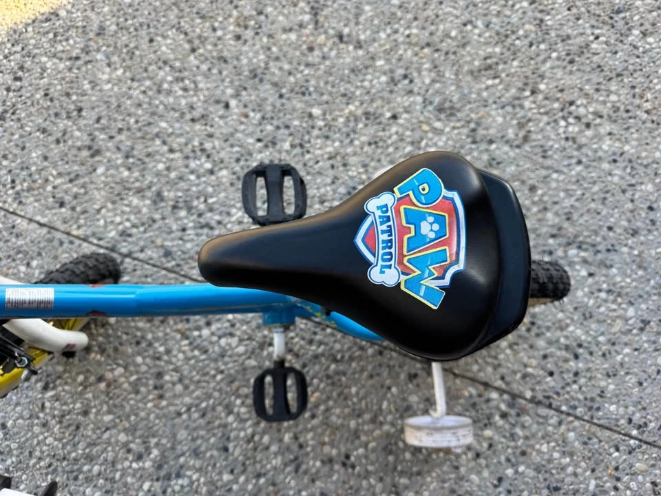 Paw Patrol 12” Bike with training wheels - photo 3
